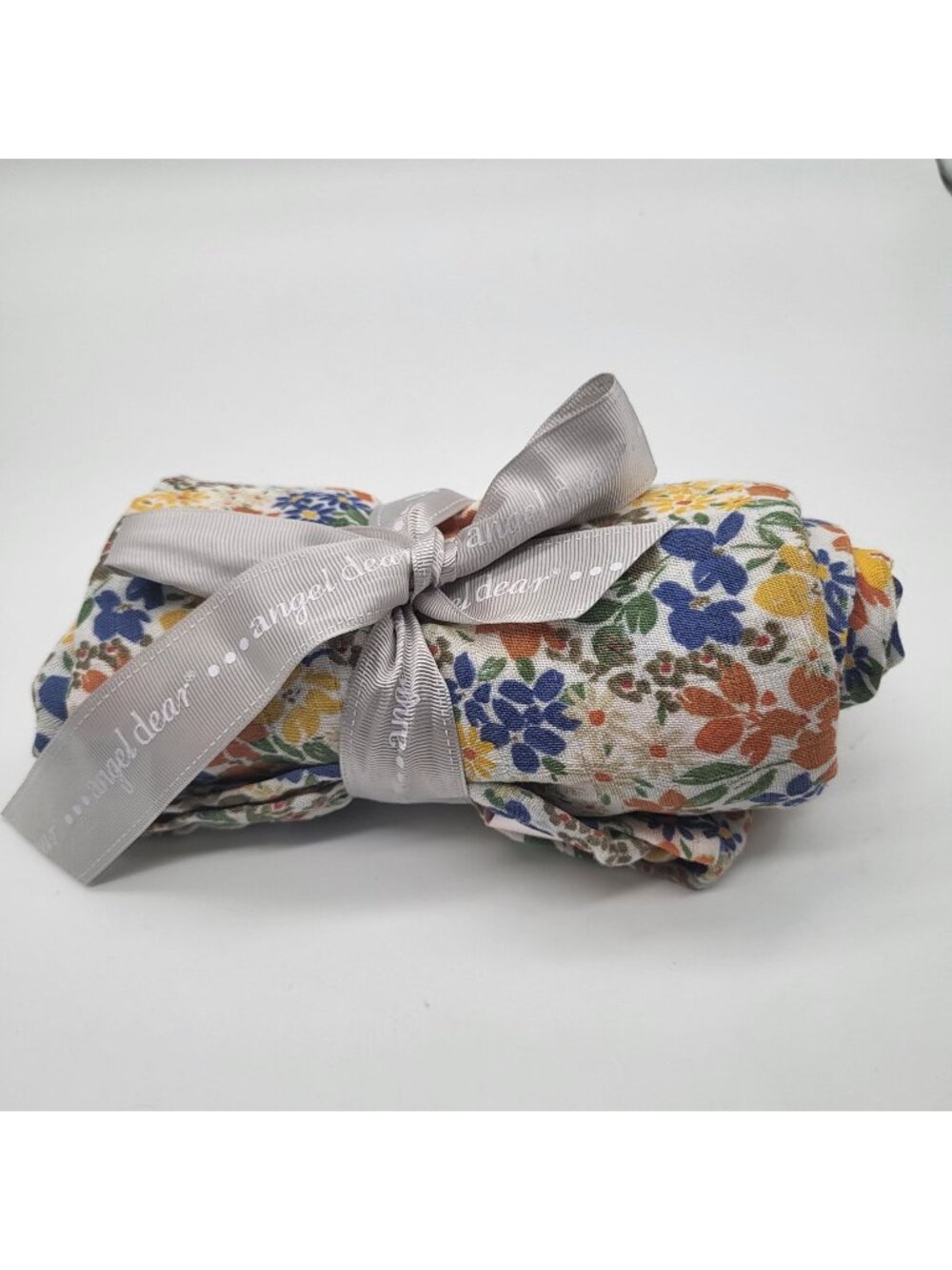 ANGEL DEAR Baby Swaddle Blanket Bamboo Cotton Muslin Multicolor Floral 47" x 47